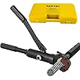 NEWTRY Hydraulic Cable Cutter Hydraulic Rebar Cutter φ25/32” Steel Wire Cutter 60KN Bolt Cutter for Copper Aluminum Cable, Armoured Cable, ACSR, Wire Rope, Steel Strand Wire, Aluminum Wire