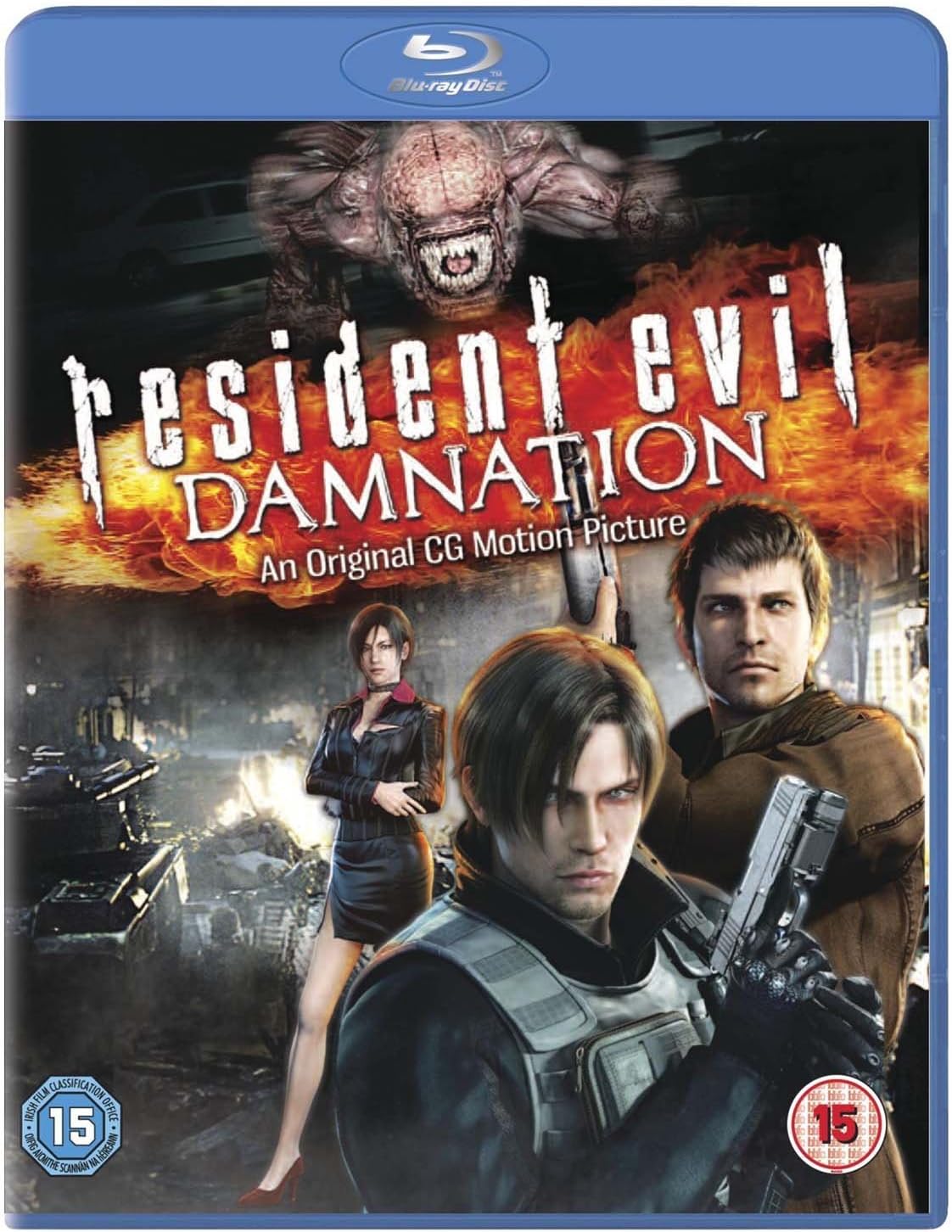 Resident Evil Damnation Blu ray UV Copy Region Free Amazon co uk