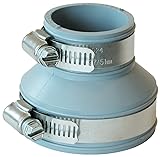 Fernco PDTC-215 Drain and Trap Connector for