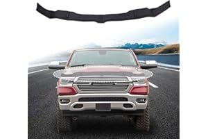 OLIMPOCICLI Hood Protector Compatible with 2019-2025 Dodge RAM 1500 Replacement for 2019-2023 2024 2025 Dodge RAM 1500 Accessories Hood Shield TPE Hood Deflector