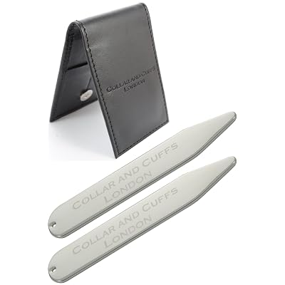 Silver Plated Collar Stiffeners 