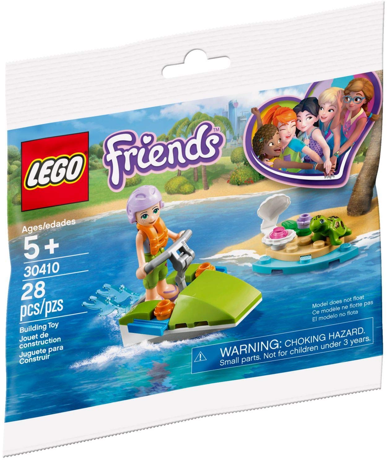 LEGO Friends Mias Water Fun Polybag Set 30410 (Bagged)