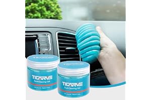 TICARVE 2Pack Cleaning Gel Car Putty Car Detail Putty Auto Detail Gel Detail for Car Interior Cleaner Kits Automotive Car Slime Keyboard Cleaner Blue (320g/11.2oz)