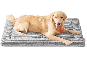 Feandrea Dog Bed Mat, XL, 105 x 70 cm, Pet Blanket for Dogs and Cats, Machine Washable Warm Pet Mattress, Dove Gray UPPB044GD