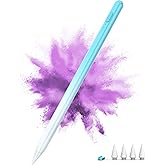 DEGGE Stylus Pen for iPad 2018-2025, 15Mins Fast Charge for Apple Pencil, Palm Rejection, Compatible with iPad A16 11/10/9/8/7/6, iPad Pro M5/M4/12.9"/11", iPad mini 7/6/5, iPad Air M3/M2/5/4/3