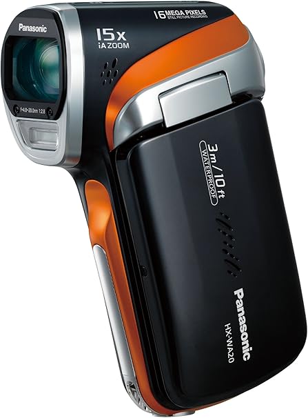 Amazon パナソニック デジタルムービーカメラ Wa 防水仕様 サンターングレー Hx Wa H ビデオカメラ 通販