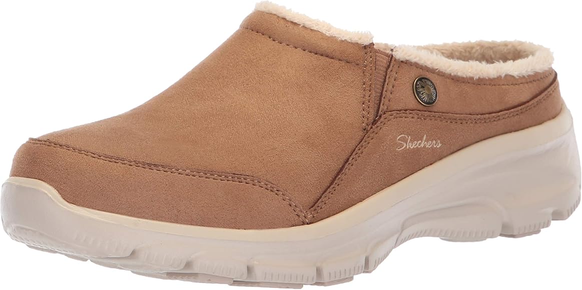 skechers easy going latte clog