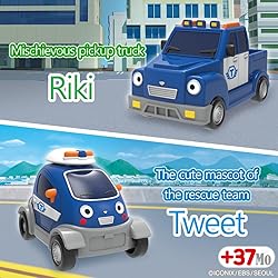 Tayo Rescue Minicars Play Set - Toys for Children