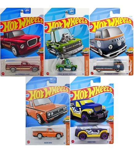 Amazon.com: Hot Wheels Volkswagen 5 Pack : Toys & Games