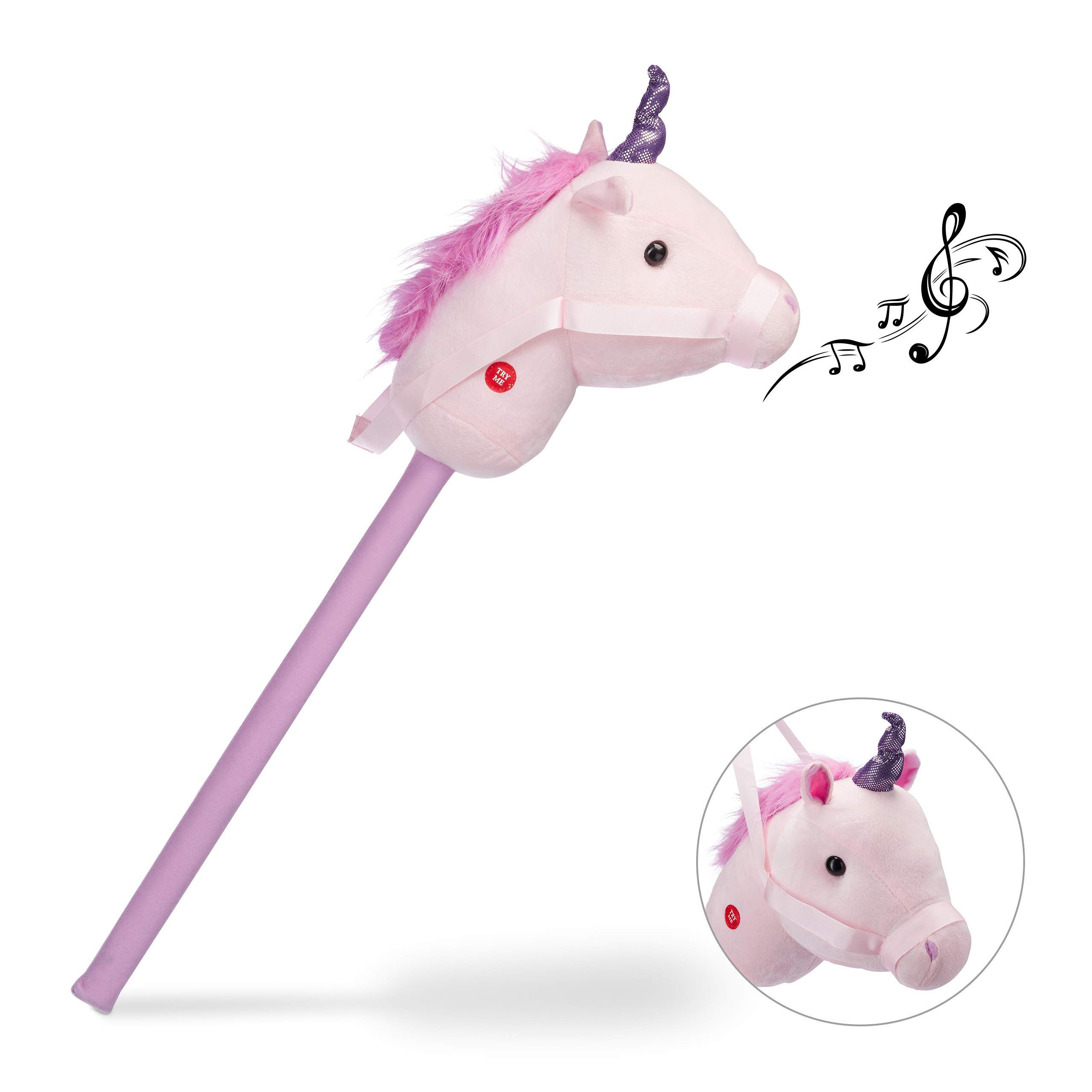 galloping unicorn toy