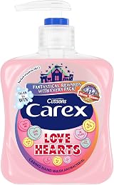 Carex Fun Editions Love Hearts Hand Wash 6 x 250ml Antibacterial Soap view 2