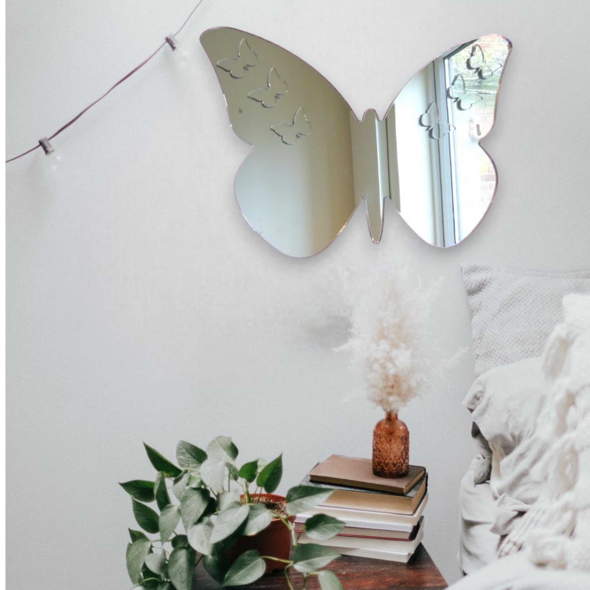 Butterflies on Butterfly Mirrors - 35cmx24cm