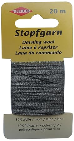 Kleiber Stopfgarn, dunkelgrau