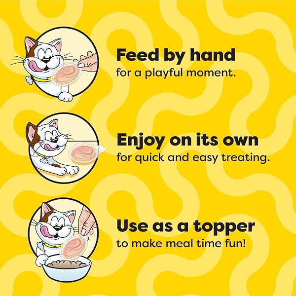 TEMPTATIONS LICKABLE SPOONS, SOFT LICKABLE CAT TREATS, ADULT WET CAT TREATS, VARIETY PACK, 72 SPOONS