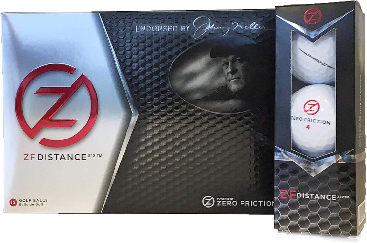 Zero Friction Distance 312 Golf Ball 12/PK, Distance Balls Amazon Canada