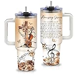 xiiai Gift for Music Lover, 40oz Music Tumbler with