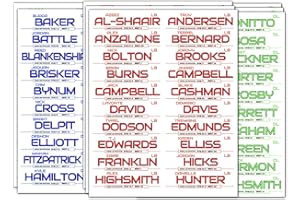 360 FANTASY FOOTBALL DRAFT BOARDS IDP (Individual Defensive Player) Labels for 2025-2026 Fantasy Draft Parties