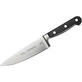 Tramontina Pro Series Forged 6-Inch Chef Knife | Stain-free High-Carbon Steel Kitchen Knives for Cooking