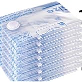 MEIQIHOME Vacuum Storage Bags, Space Saver Sealer Bags,Vacuum seal bags for clothing, Pillows, Comforters, Blankets, Bedding,Travel,8 LARGE