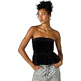 Steve Madden Apparel TESSAE TOP, Black, XL