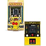 Basic Fun Arcade Classics - Pac-Man Color LCD Retro Mini Arcade Game, 2 Players, Yellow