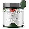 Country Chic All-in-One Chalk Paint for Furniture, Cabinets, Home Decor, Eco-Friendly, Matte Finish, Built-In Primer & Top Coat for Wood, Metal - Fireworks (Forest Green) - Pint 16 oz (475 ml)