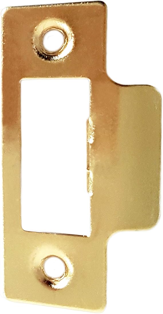 Short Strike Plate Mortice Latch x 1 Polished Brass Amazon.co.uk