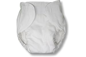 InControl - Nighttime Fitted Cloth Diaper - White (Small/Medium)