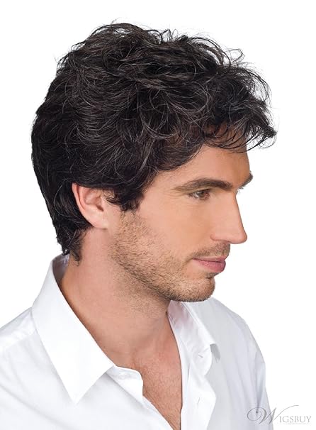 Amazon Com 100 Real Human Hair Costume Wigs For Men Fashion
