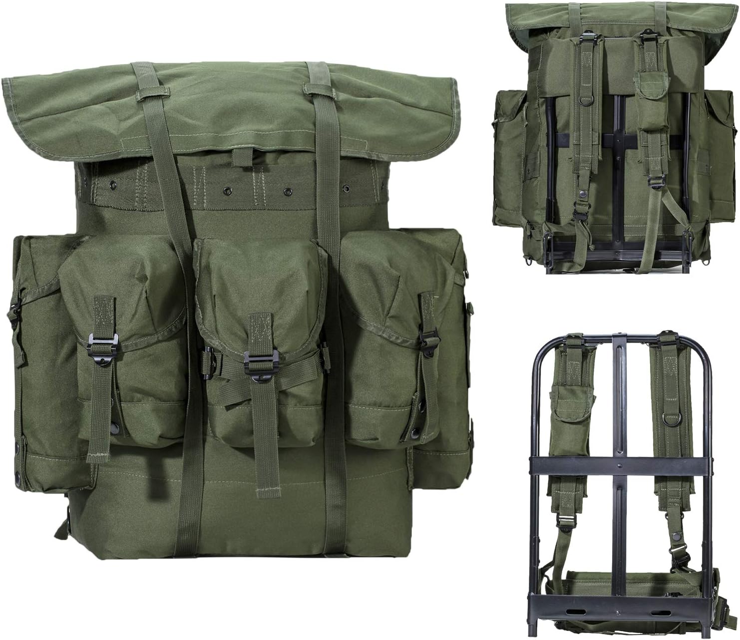 MT Military Surplus Rucksack Alice Pack Army Survival Combat Field