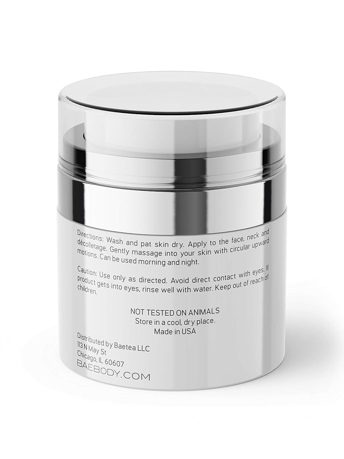 Baebody Vitamin C Moisturizer Cream with Vitamin C, Jojoba Oil & Vitamin E, 1.7 Ounces: Beauty