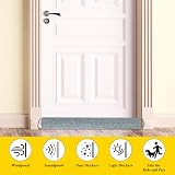 fowong Draft Excluder for Doors 87 x 10 cm Heavy Duty Grey view 4