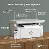 HP LaserJet MFP140we Printer 20ppm Scan Copy with 6 Months Instant Toner view 4