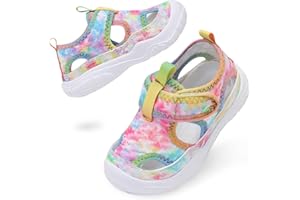 BARERUN Kids Water Shoes Boys Girls Barefoot Aqua Socks for Swim Surf Pool Beach Sport Lightweight Breathable Sandal Athletic Slip-On Sneaker for Toddler Outdoor Indoor