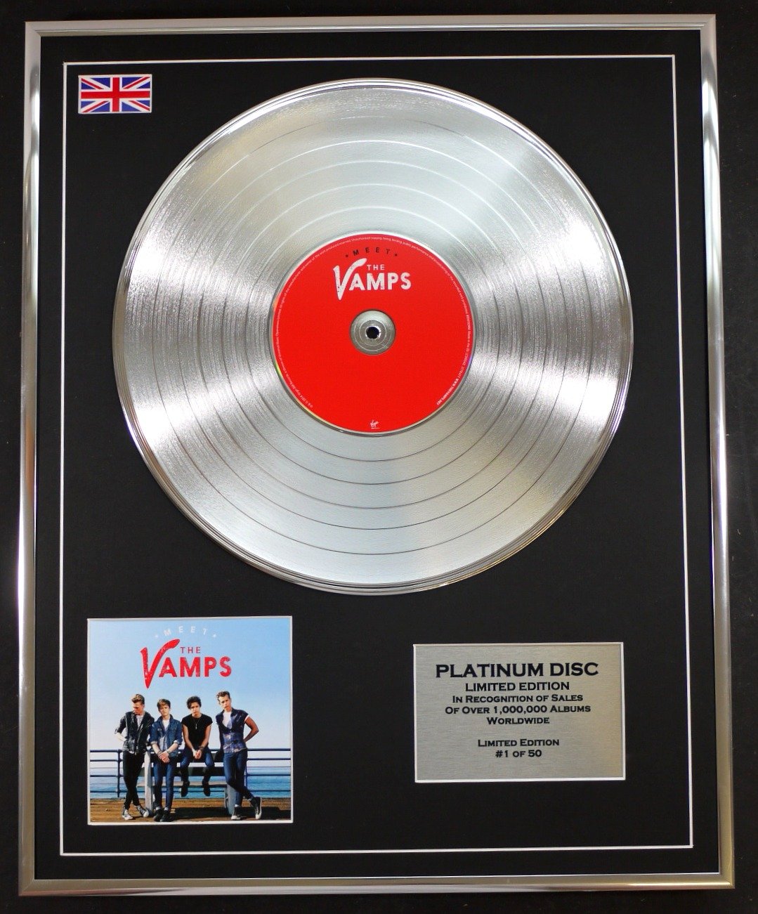 THE VAMPS/LTD EDITION CD PLATINUM DISC/MEET