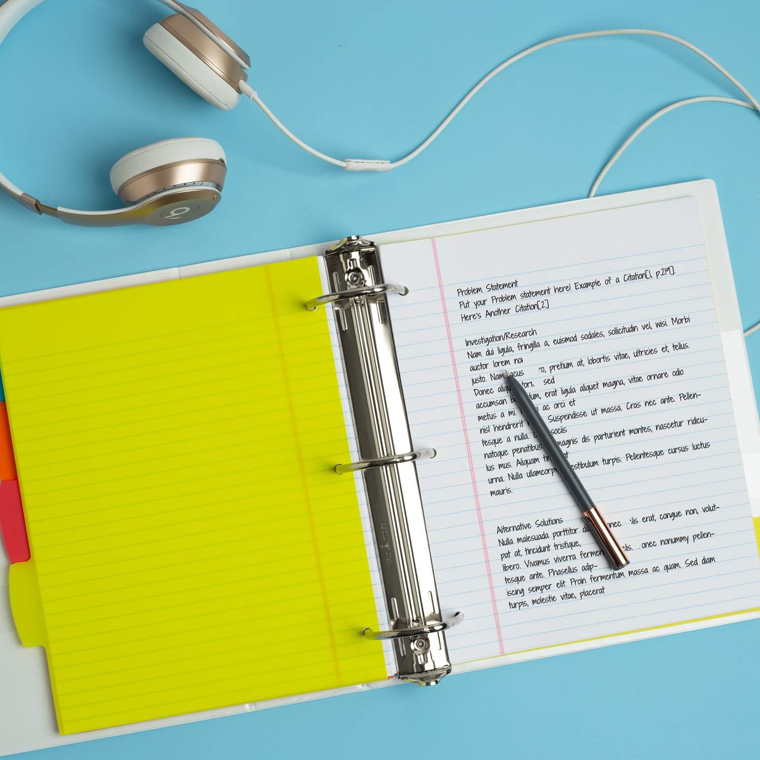 Avery 2" Durable View 3 Ring Binder, EZD Ring, Holds 8.5" x 11" Paper, 1 White Binder (9501) : Office Products