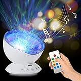 Ocean Wave Projector & Music Player 12 LED Chips 7