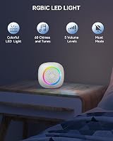 TECKNET Wireless Doorbell Battery Powered RGB Light IP66 400m Range view 4