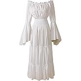 Renaissance Chemise 100% Cotton Medieval Dress Costume Mythic Mystic Forest Sword Mistress