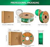ERYONE PLA Filament 1.75mm Green 1kg 3D Printer Dimensional Accuracy +/-0.03mm view 6