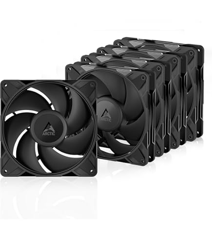 Arctic P12 Pro PST (5 Pieces) - Powerful and High-End Fan, 120mm