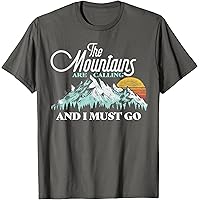 The Mountains Are Calling T-Shirt – Adventure Quote Tee For Outdoor Lo – Woodland Clothing Co - Foto 11