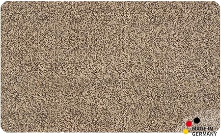 matches21 Fußmatte Teppich Läufer Baumwolle Uni farbig/einfarbig beige 90x150 cm Rutschfest maschinenwaschbar