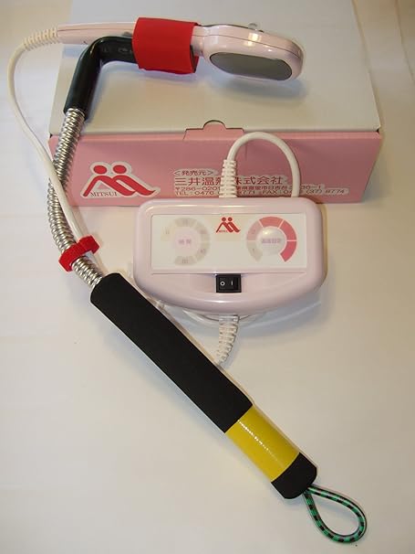 Amazon 三井式温熱治療器と補助具のセットにdvd３枚付 三井温熱器開発者の解説と施術が見られるdvd 三井式温熱器 マッサージ ツボ押しグッズ