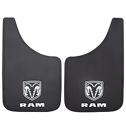 Plasticolor 000490R01 RAM White Logo Easy Fit