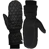 TrailHeads Touchscreen Quilted Running Mittens for Women | Insulated Hand Protection