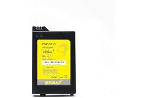 BEBAT 2500mah Battery for Sony PSP 3000 / PSP Slim 2000 PSP-S110 Console, PSP-2001, PSP-3000, PSP-3001, PSP-3002, PSP-3004, PSP Slim Console