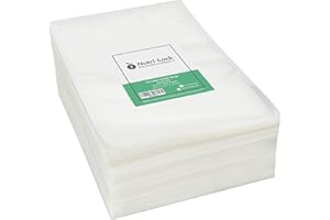 Nutri-Lock Vacuum Sealer Bags, 300 Quart Bags 8x12 Inch, Commercial Grade with BPA Free, Perfect for Airtight Storage and Sous Vide