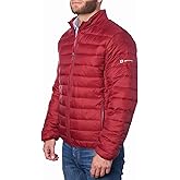 Alpine Swiss Niko Mens Puffer Jacket Down Alternate Insulated Coat Packable Water-Resistant Windproof Outerwear Zip Pockets