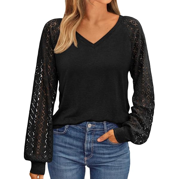 SOLY HUX Women's Ruffle Mock Neck Sweater - Button Detail, Long Sleeve Knit Pullover - View #11